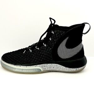 Nike AlphaDunk Carbon Fiber Basketball Shoe Sneaker OREO Wolf Gray Size 13